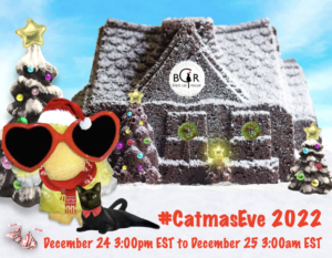 #CatmasEve 2022 banner