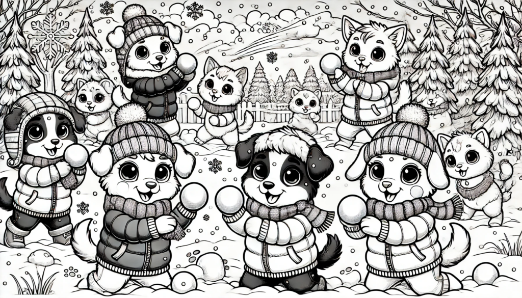 Anipal Snowball Fight